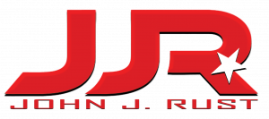 Author john j rust logo